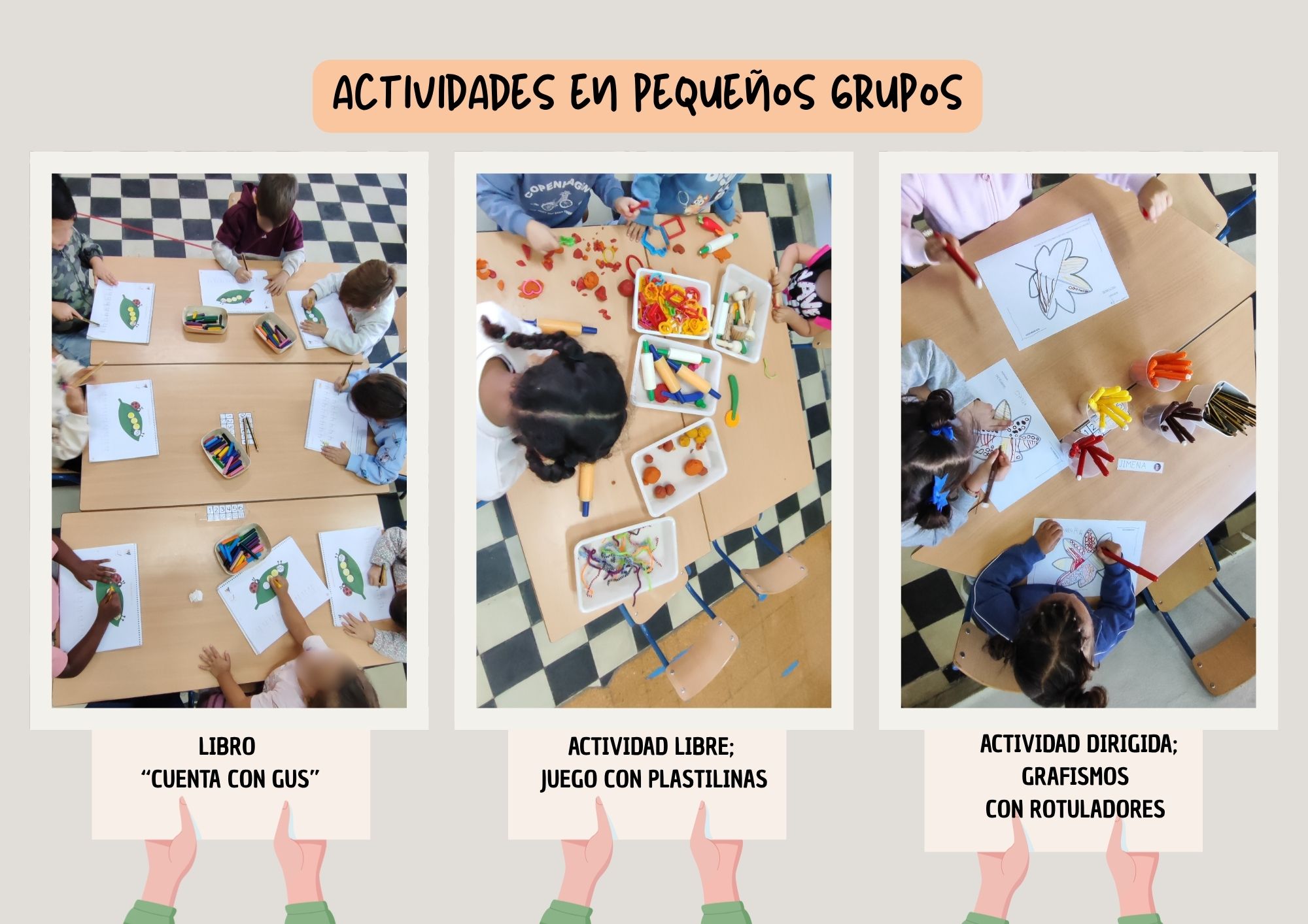 ACTIVIDADES EN PEQUEÑOS GRUPOS