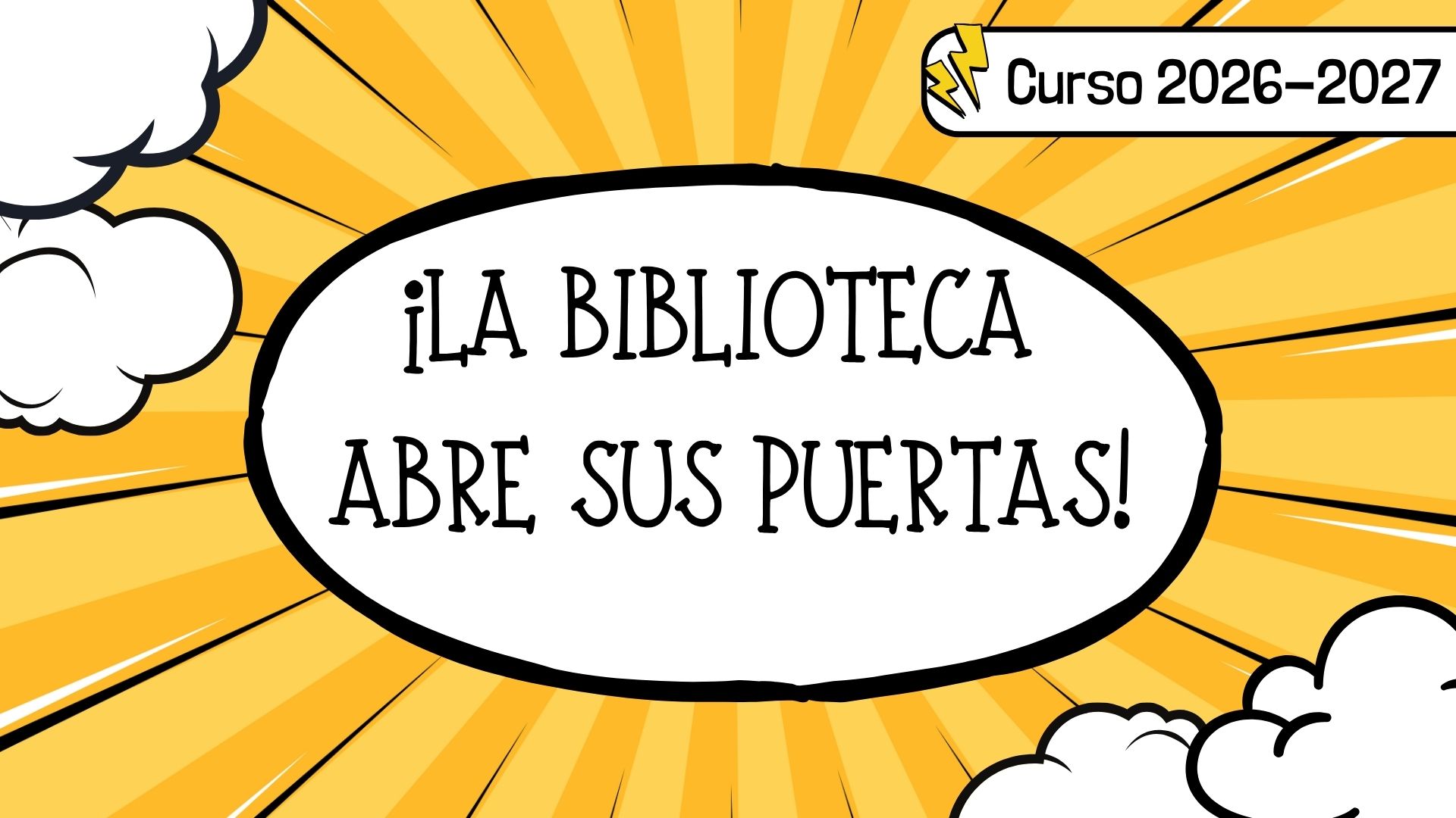 BIBLIOTECA ABRE SUS PUERTAS 26/27